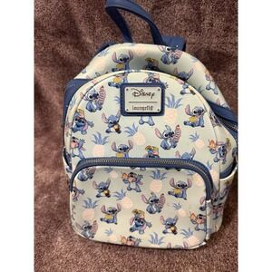 Loungefly Stitch Hawaii Food Mini Backpack EUC